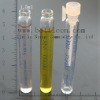 0.5ml clear glass perfume sampler vials