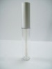 (07004) 10mL Aluminum Cap Matte Sliver Lip Gloss Bottle