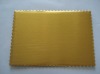 1/4 sheet gold scalloped boards