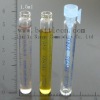 1.5ml clear glass perfume sampler vials