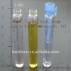 1.5ml clear,glass perfume with plastic stopper