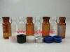 1.5ml sample vials and caps with septas