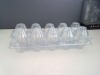 10 holes  transparent plastic PVC  egg tray