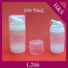 100/50ml plastic lotion bottle for facial care