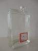 100 ml square pump sprayer clear perfume glass bottle