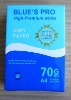 100% pure wood-pulp copy paper a4 80gsm ,75gsm,70gsm