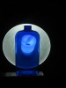 1000ml blue cosmetic bottle