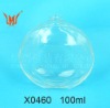 100ML CLEAR EMPTY GLASS PERFUME BOTTLE WITH CRIMP NECK