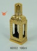 100ML LUXURY GOLDEN COVER GLASS PERFUME BOTTLE PACKAGING