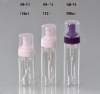 100ml-200ml foam pump bottles