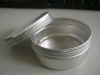 100ml Aluminum cosmetic jar