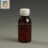 100ml Amber PET Plastic Liquid medicine Bottle