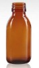 100ml Amber chemical bottle with standard size