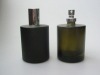 100ml Black glass cologne bottle