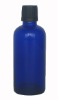 100ml Blue Glass Dropper Bottle