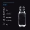 100ml Clear Glass Bottle