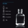 100ml Clear Glass Bottle