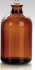 100ml amber colour pharmaceutical glass bottle