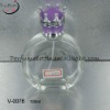 100ml beautiful clear perfume bottle for woman