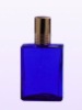 100ml blue glass perfume bottle cosmetic packaging pet bottles wholesale perfume fragrance bottle spray pump bottle FG-565