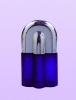 100ml blue glass perfume bottle perfume spray bottles cosmetic packaging cosmetic bottle FG-149