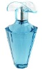 100ml blue hot sell design perfume bottle with plastic cap