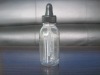 100ml blue plastic dropper bottle