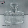 100ml clear beautiful glass perfume bottle for woman