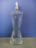 100ml clear glass perfume bottle with special shape