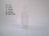 100ml condiment bottle glass bottle