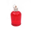 100ml  cosmetic perfume glass bottle with plastic cap and pump