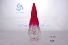 100ml glass perfume bottle with cap and sprayer