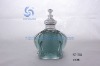 100ml glass perfume bottle with cap and sprayer