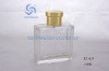 100ml glass perfume bottle with cap and sprayer