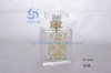 100ml glass perfume bottle with cap and sprayer