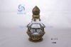 100ml glass perfume bottle with cap and sprayer