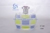 100ml glass perfume bottle with cap and sprayer