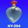 100ml heart shape glass scent bottle