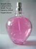 100ml heart shaped perfume bottle