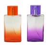 100ml  new design perfume glass bottle with plastic cap and pump