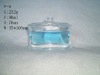 100ml perfume empty clear glass bottle