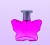 100ml perfume glass bottle pink butterfly glass perfume bottle perfume spray bottles cosmetic packaging FG-148