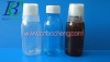 100ml pet syrup bottle with measuring cup