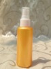 100ml plastic sprayer bottle /yellow/cosmetic bottle