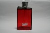 100ml red glass perfume bottle