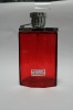 100ml red glass perfume bottle