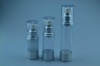 100ml round aluminum vacuum pump bottles