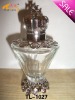 100ml silvery glass perfume bottle