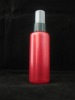 100ml spray red bottle with black cap