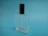 100ml square glass sprayer perfume bottle